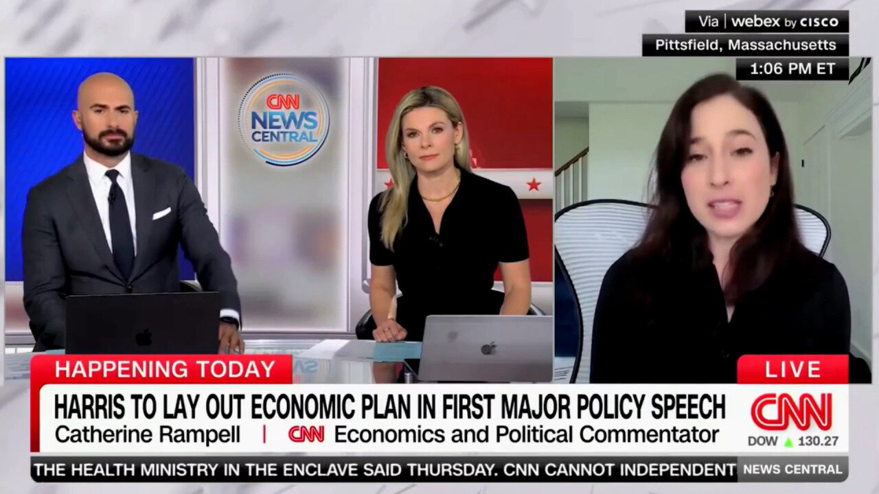 CNN Commentator Shreds Harris' 'Totally Unworkable' Price Control Plan