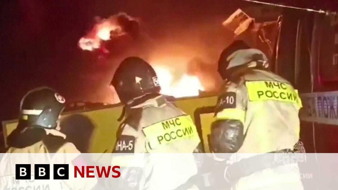 Petrol station inferno kills dozens in Russia – BBC News