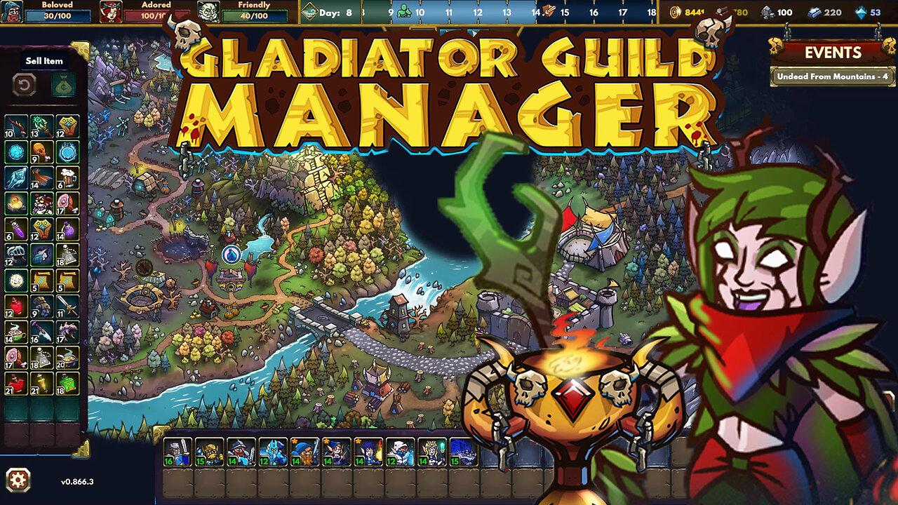 Gladiator Guild Manager - New Arenas, New Troops, Let's GO! (Fantasy Strategy Game)