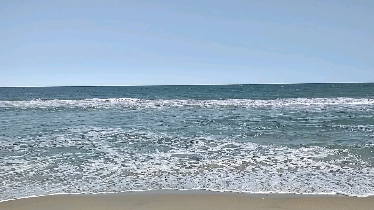 Sunny Ocean at Long Beach Island, NJ