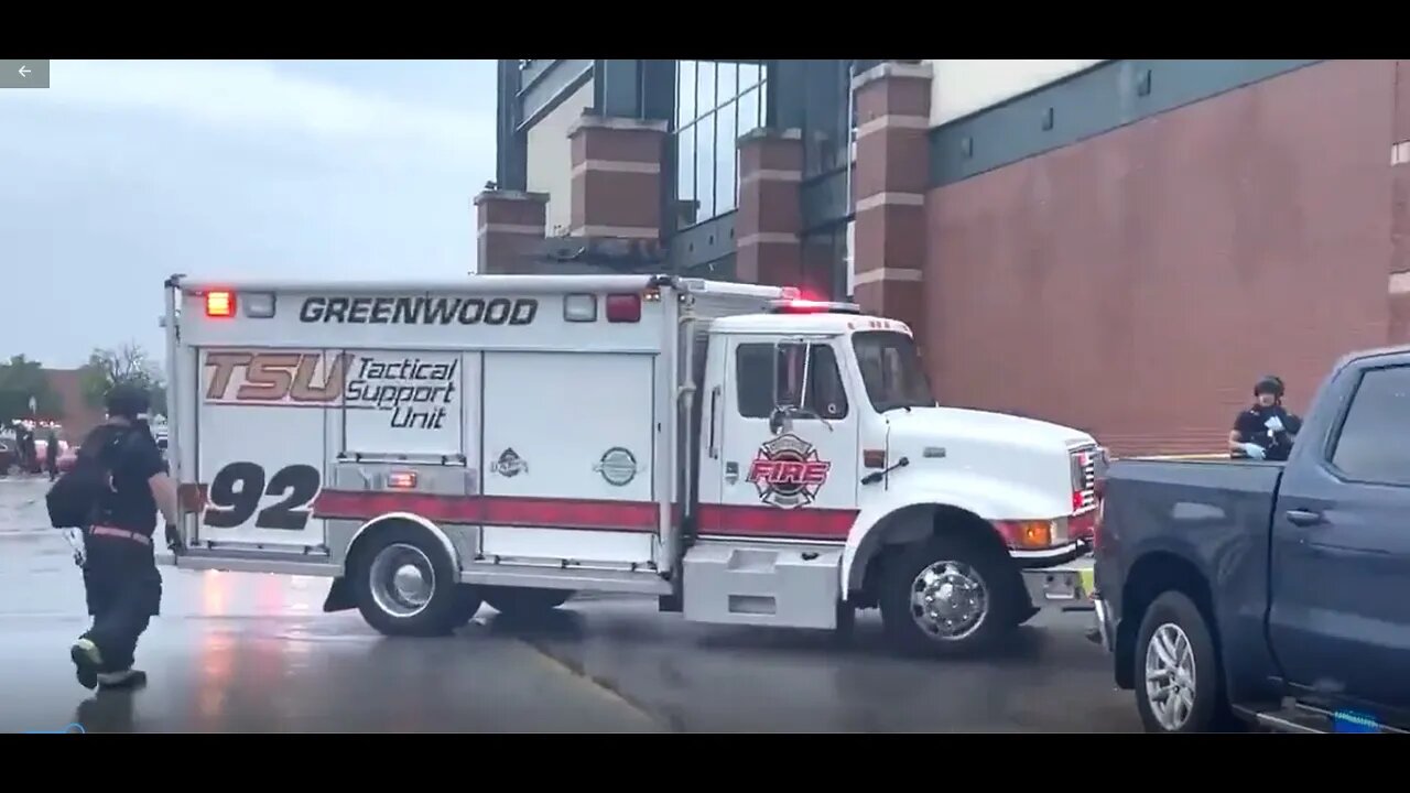 A good Samaritan kills an active shooter at Greenwood Park Mall ,Indiana.