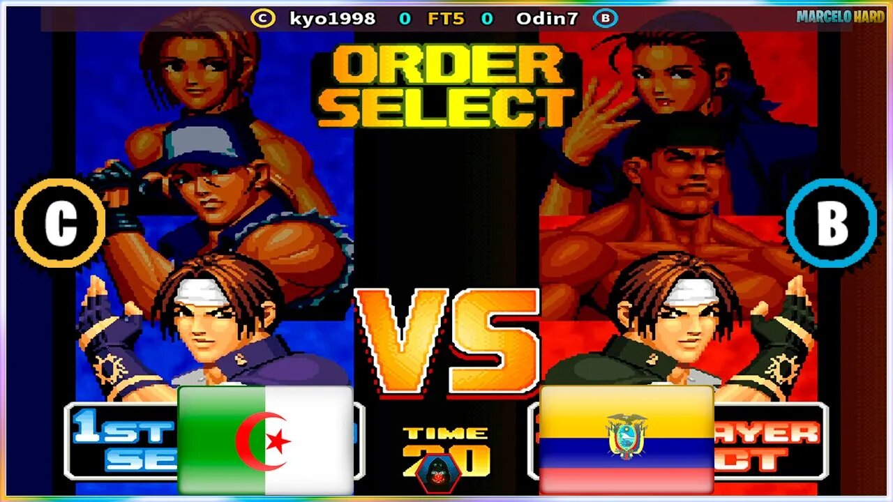 The King of Fighters '98 (kyo1998 Vs. Odin7) [Algeria Vs. Ecuador]