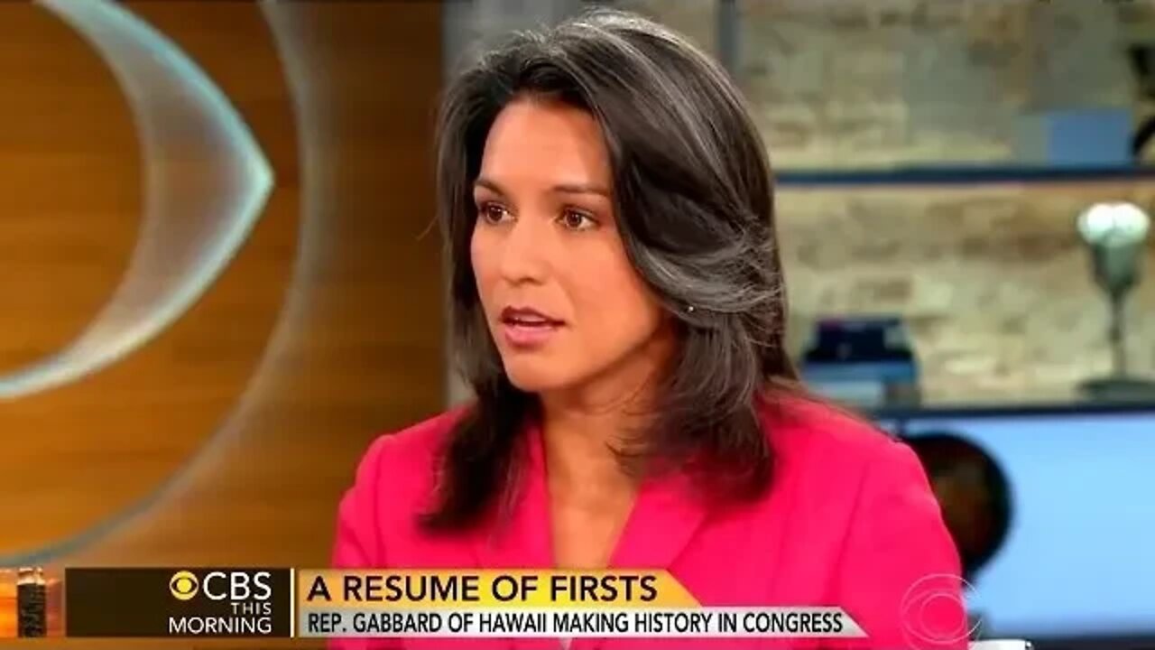 Tulsi Gabbard "Why Do You Think There Is Such A Disconnect Between Lawmakers And The People?"
