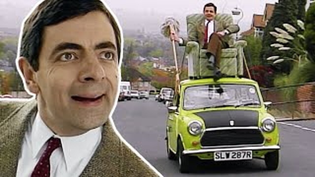 😂 Rowan Atkinson funny moments at Top Gear BBC