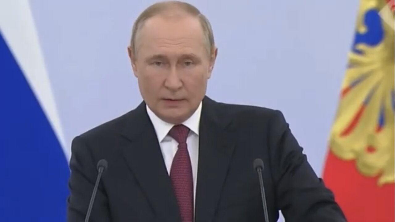 プーチン大統領演説 ロシアウクライナ4州併合 9.30演説 ~日本語吹替~