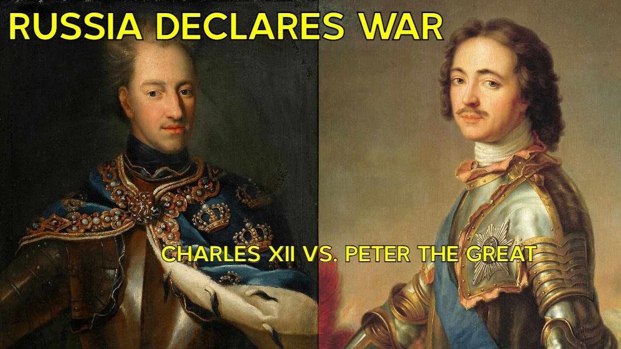 Russia Declares War On Sweden (in 1700)