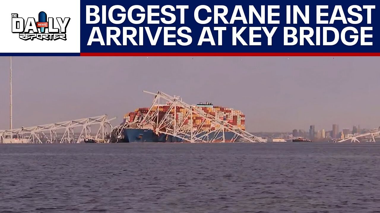 Baltimore bridge collapse: Largest crane on eastern seaboard used to move ship