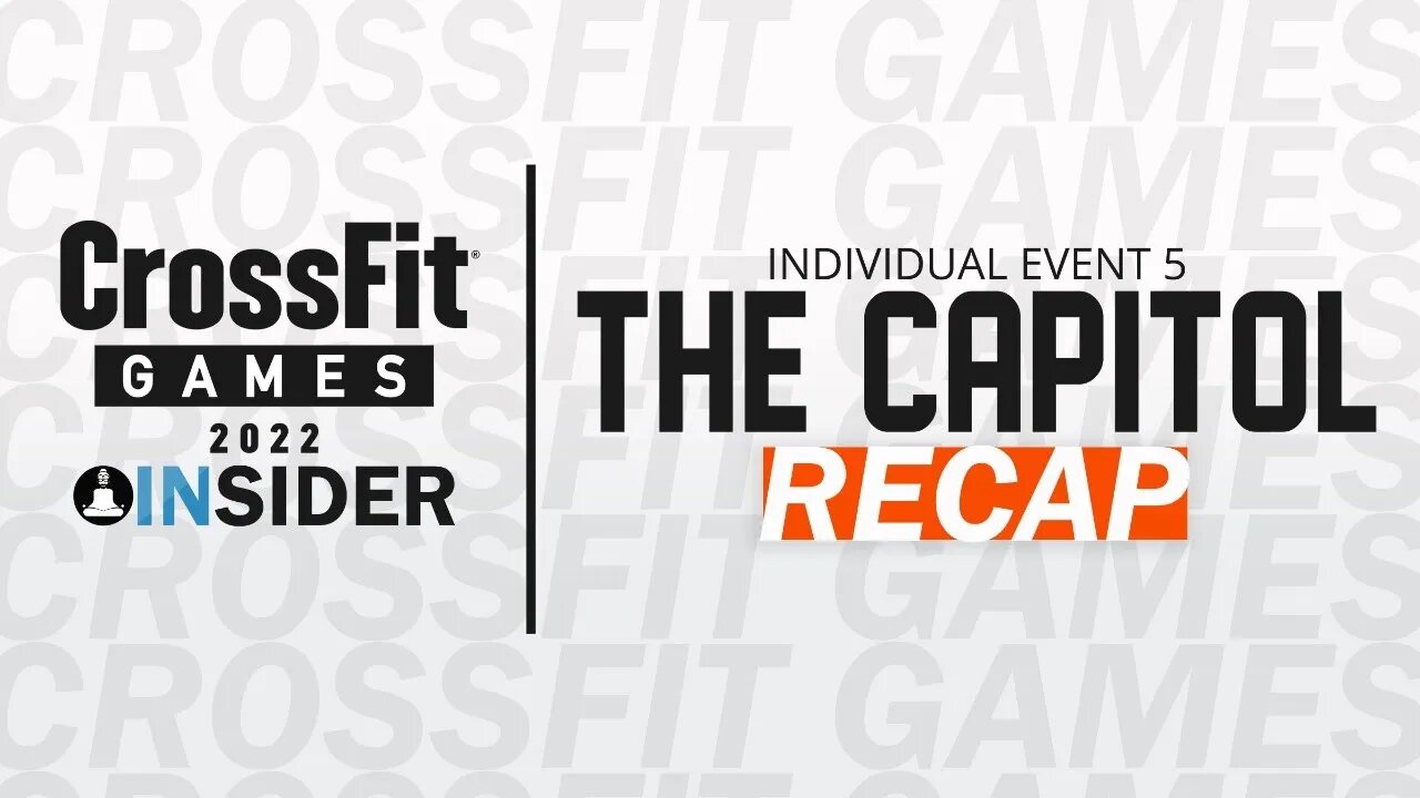Indy Event 5 "The Capitol" Recap | 2022 CrossFit Games
