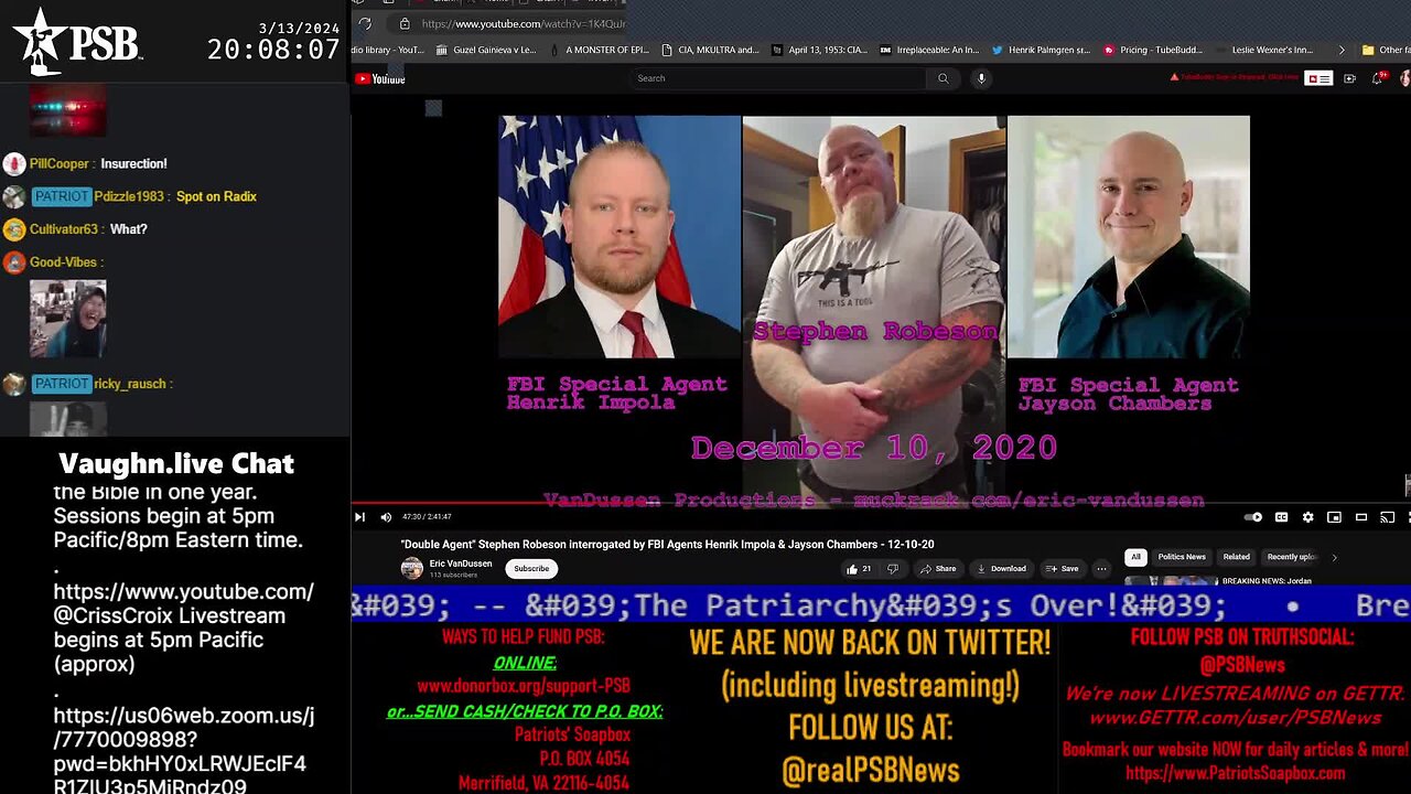 2024-03-13 20:00 EDT - Modern Day America: with LC Mac