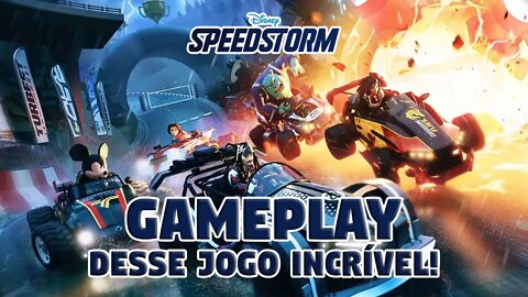 DISNEY SPEEDSTORM: INCRÍVEL JOGO DE CORRIDA RIVALIZA COM MARIO KART! GAMEPLAY CLOSED BETA!