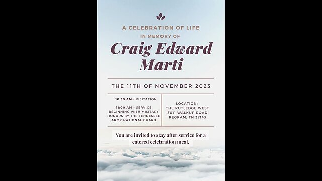 Craig MARTI Service