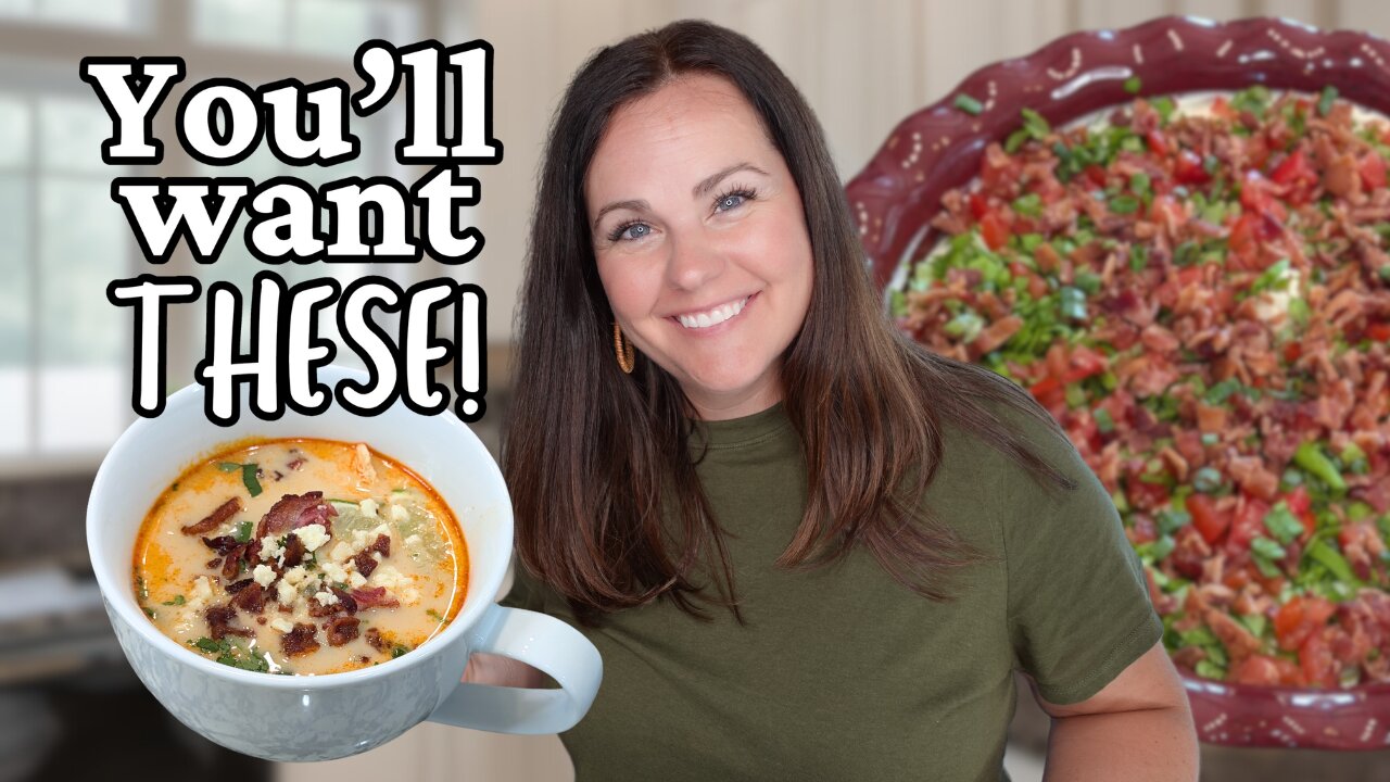 Easy Comfort Foods & Meal Prep - Spend the Day in the Kitchen with Me!