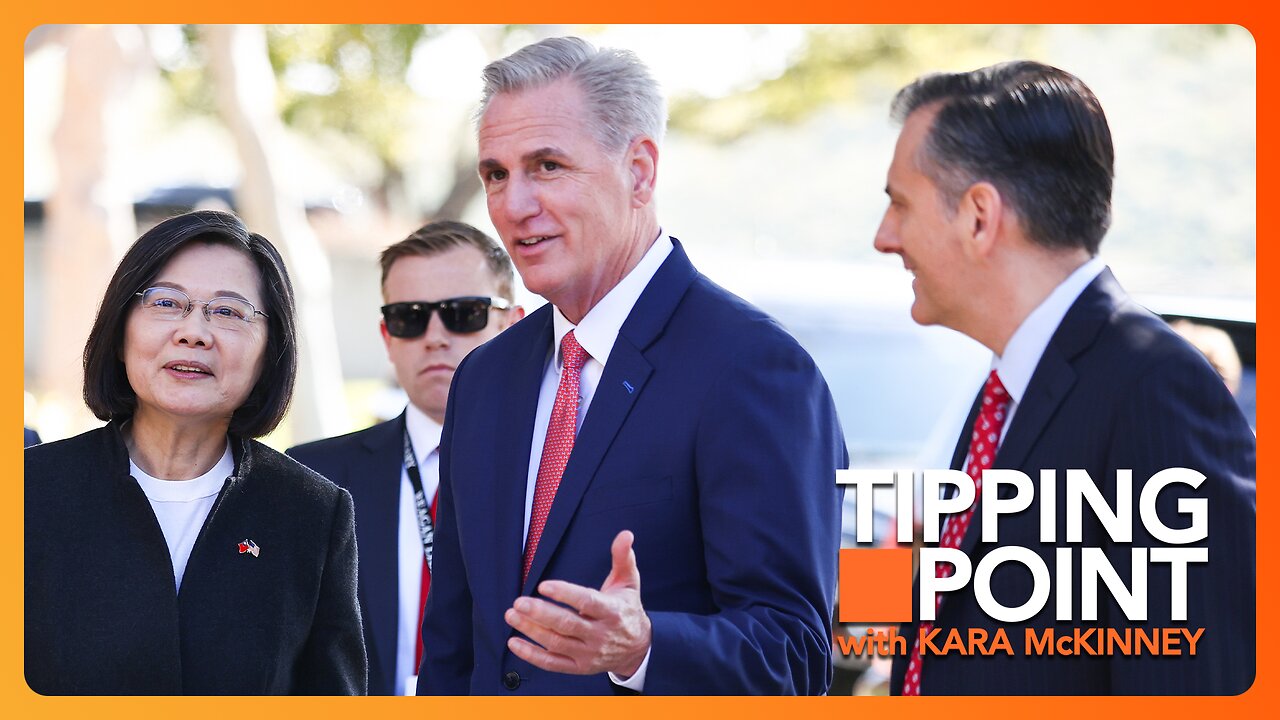 U.S. House Leader and Taiwan President Meet | TONIGHT on TIPPING POINT 🟧