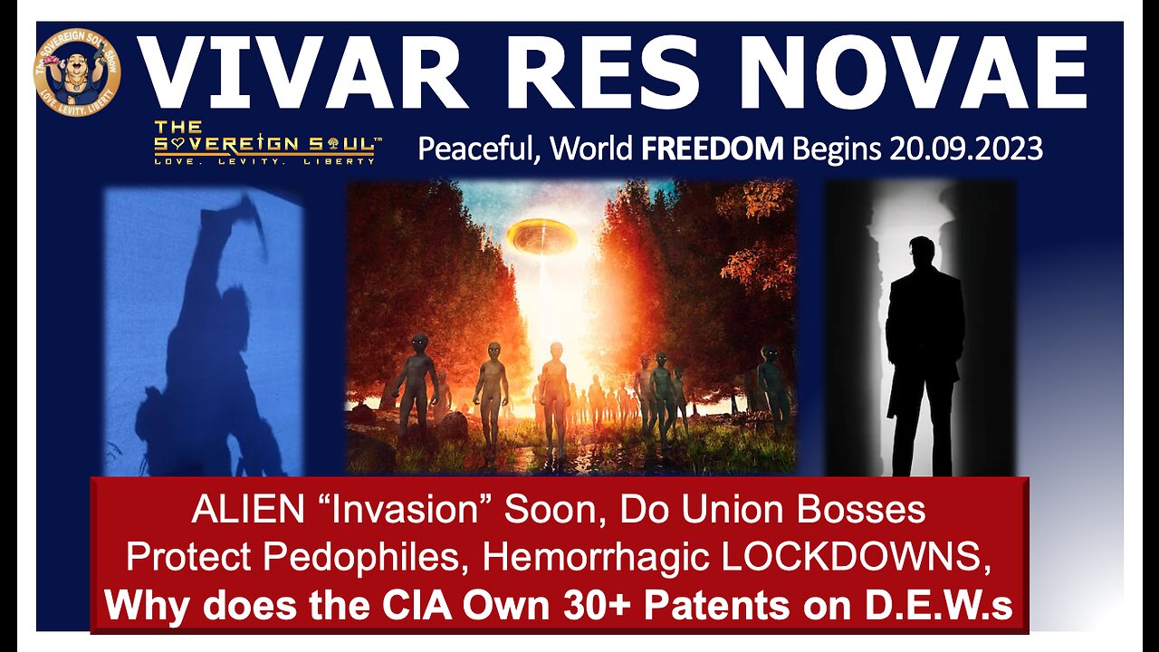 REVOLUTION in the Air, ALIEN “Invasion”, Hemorrhagic Fever LOCKDOWNS, CIA has Dozens of DEW Patents