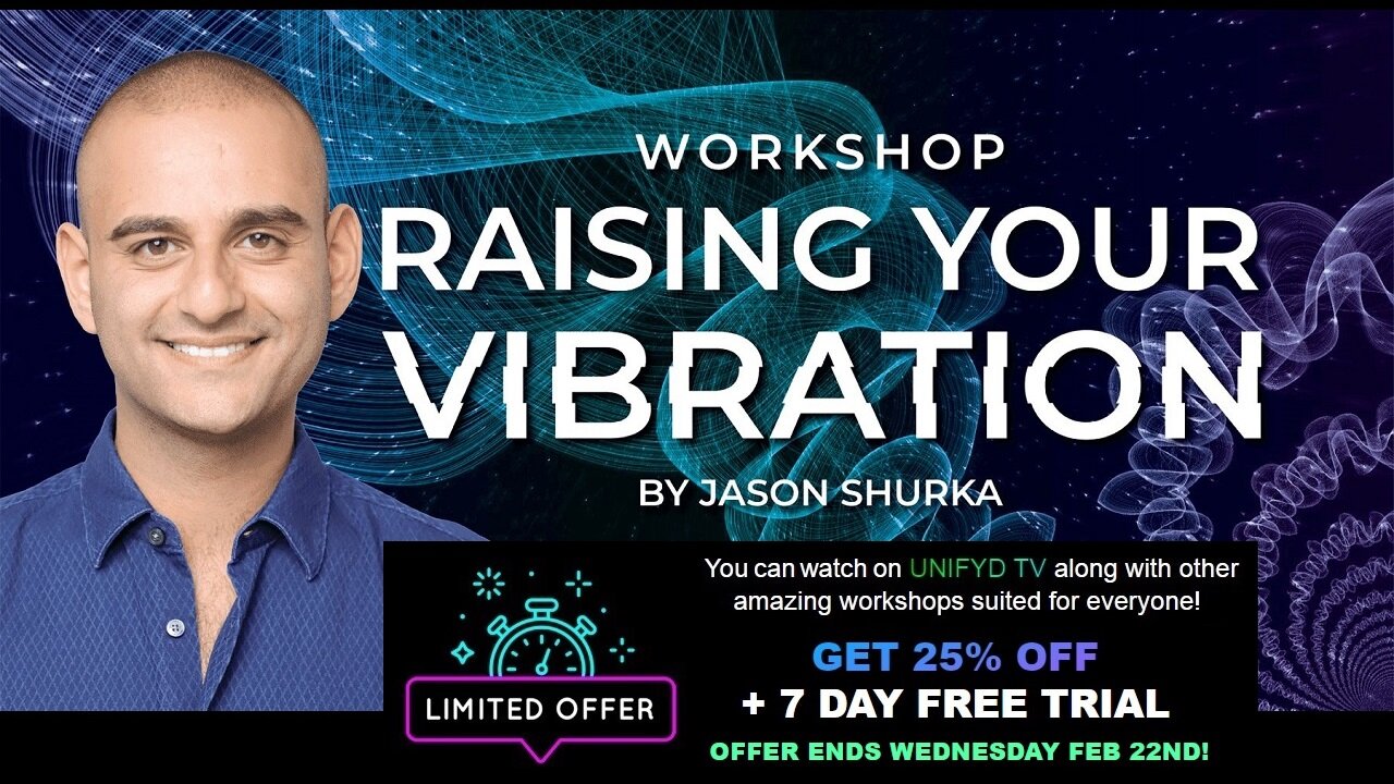 Jason Shurka - Raise your vibration workshop (TRAILER)