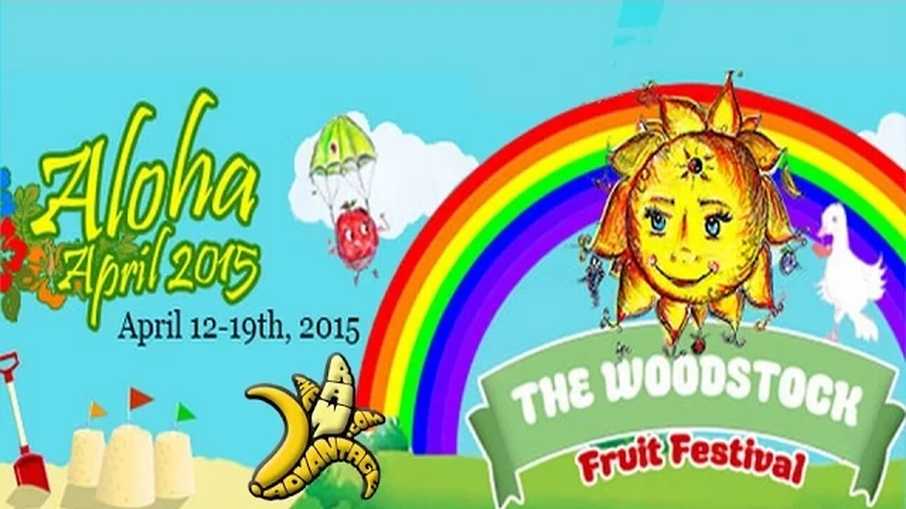 Woodstock Fruit Festival Hawaii Banana Commander Vision!