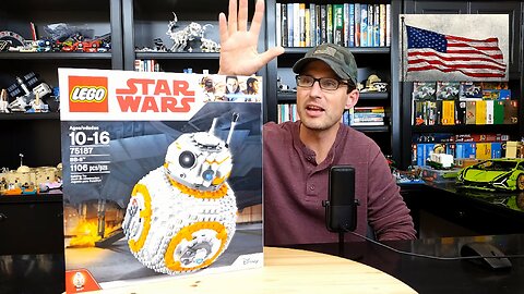 Lego Star Wars set BB-8 75187 from 2017 Review (kind-of)!! - large scale model!