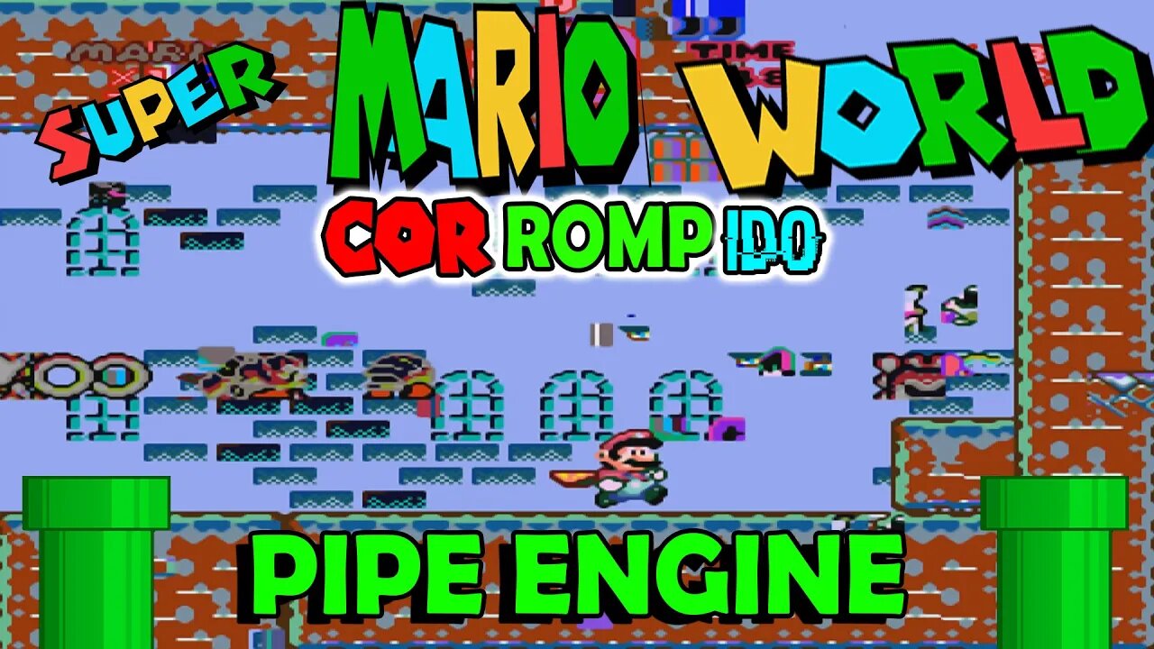 Eu Destruí Super Mario World Corrompendo além dos LIMITES