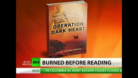 Pentagon Spent $50K to Silence US Army Intelligence LTC Anthony Shaffer's Book