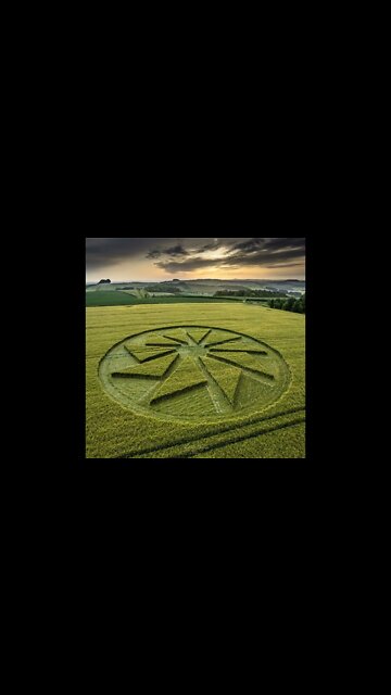 Crop Circle ~ White Horse at Hackpen Hill Wiltshire UK ~ June 19, 2022