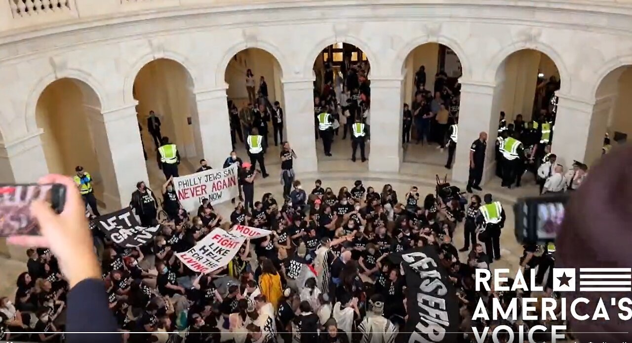 Ben Bergquam - Insurrection Happening NOW at the Cannon Building in Wash DC