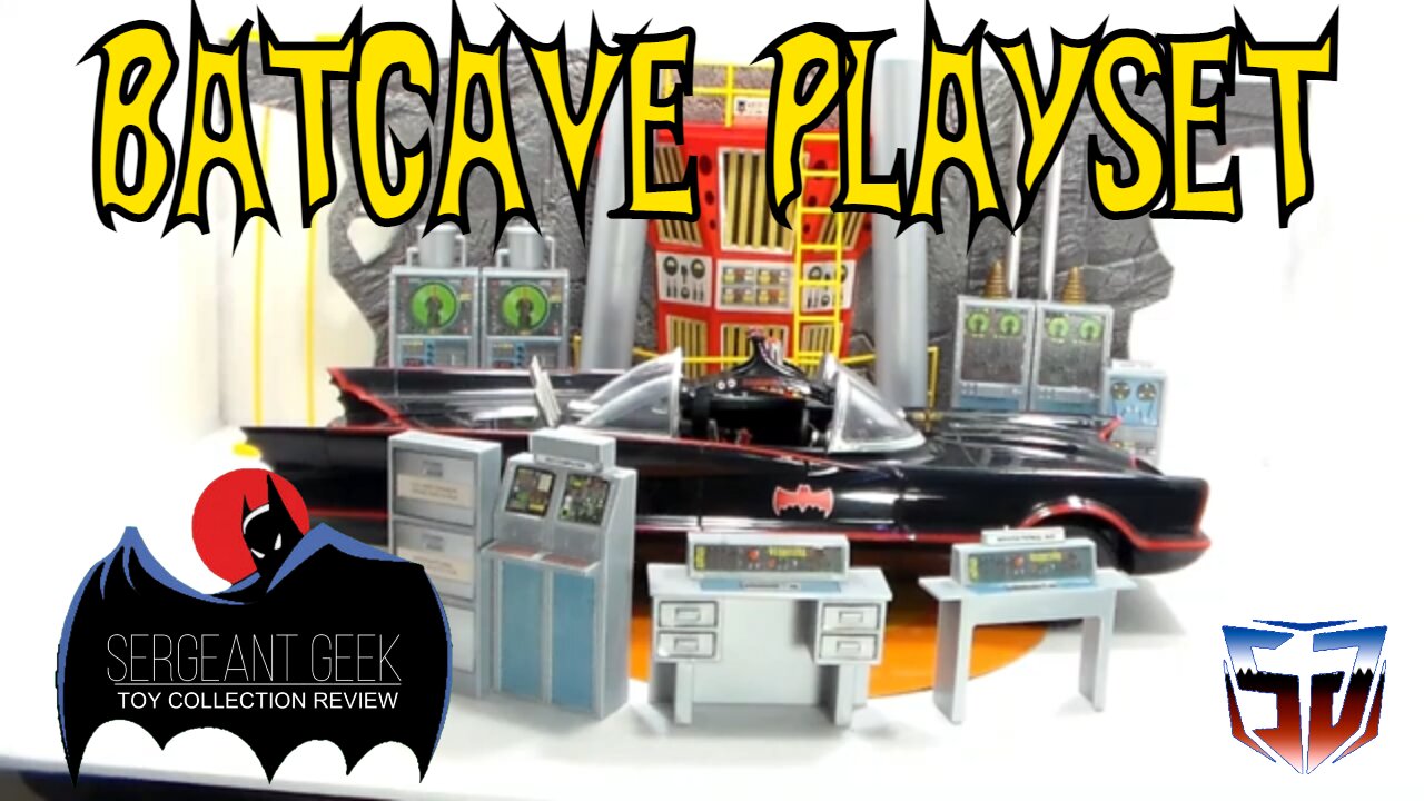 Toy Review 66' Batcave Playset