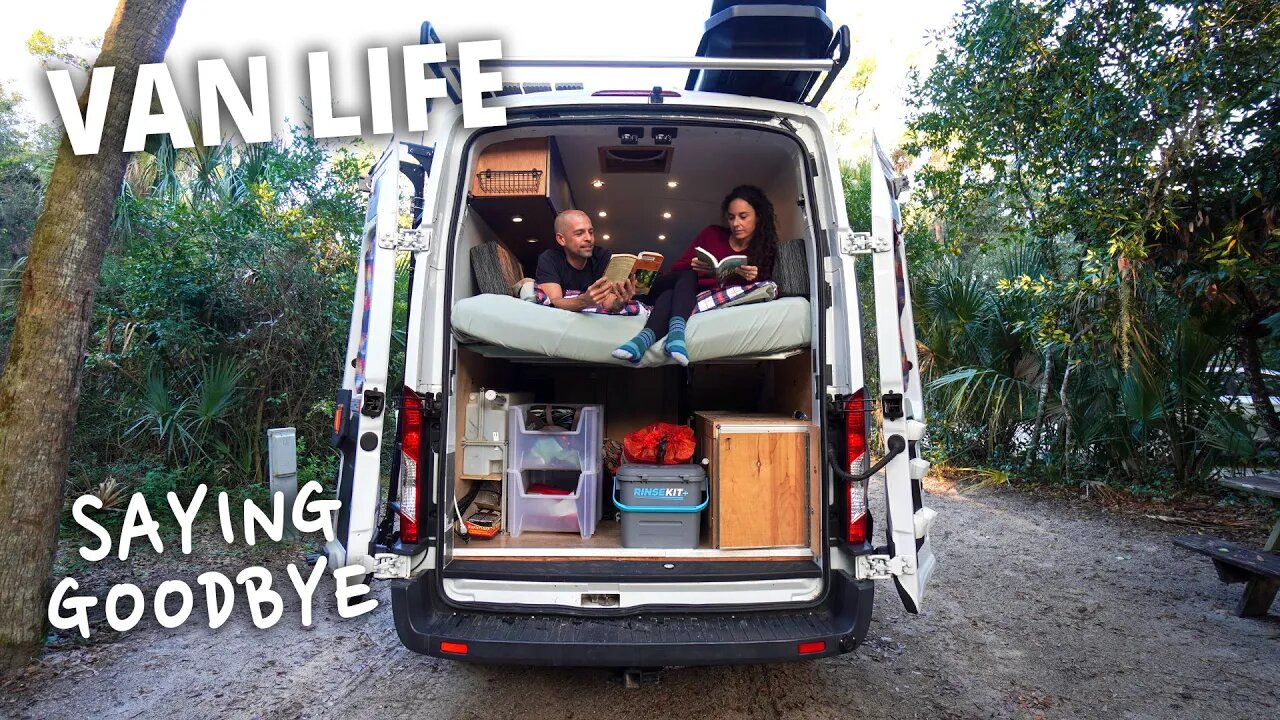 Our last VANLIFE adventure? 🚐 Tomoka State Park, FL