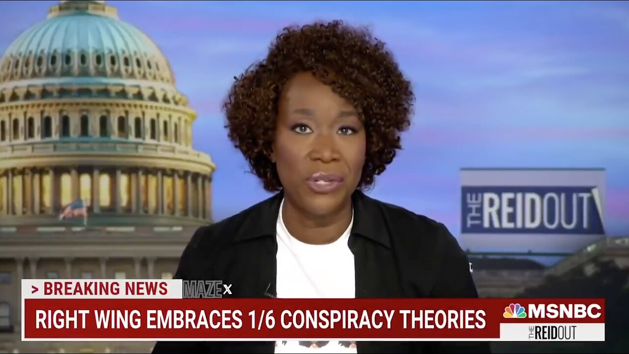 June, 2021. Joy Reid accuses Tucker of spreading the "debunked baseless conspiracy theory" that the FBI was involved in Jan 6th