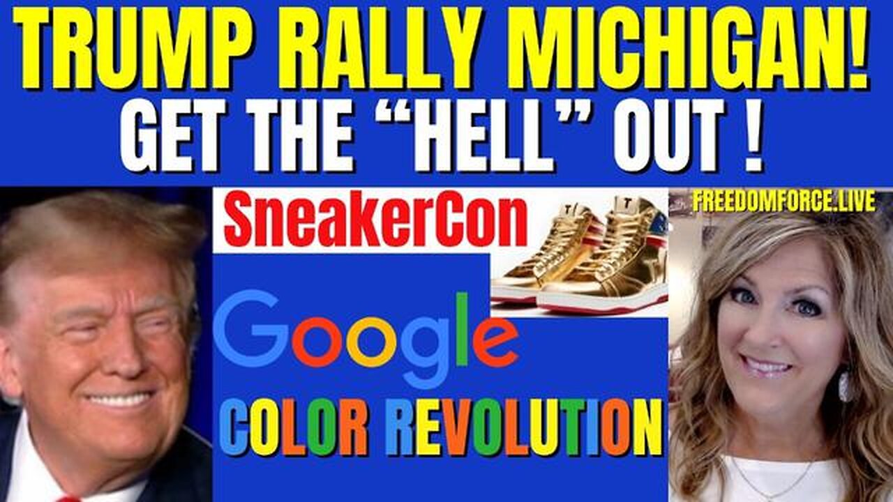 TRUMP RALLY MI, SNEAKERCON, AND REVOLUTION 2-18-24