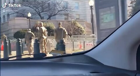 7000 US soldiers are on every corner of the Capital in Washington D.C.