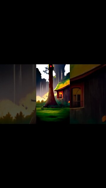 House in the forest #art #treehouse #digitalart