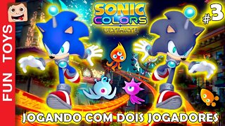 🔵 SONIC COLORS ULTIMATE #3 - Veja como é jogar com DOIS JOGADORES - Multiplayer / 60 FPS / PT-BR