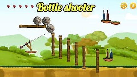 Bottles shooter🍾knock down game/glass bottle shooter/forest world level 9to15/ Andriod gaming land