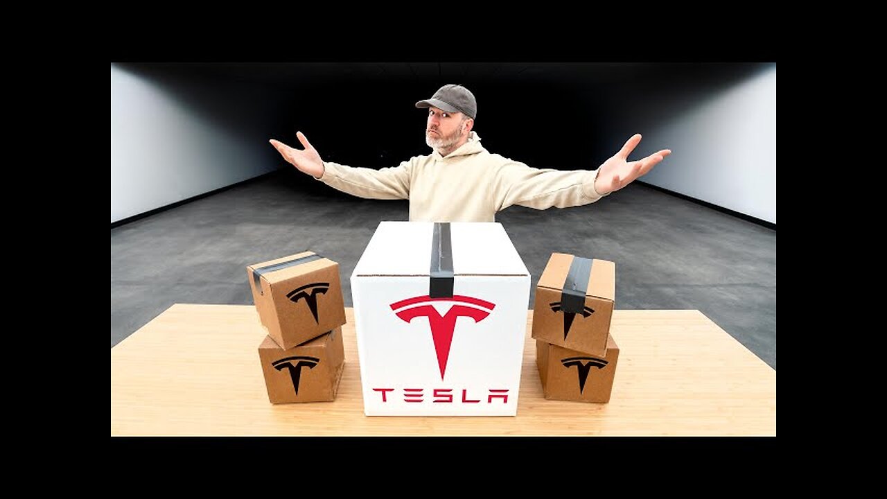 The Biggest TESLA Unboxing...