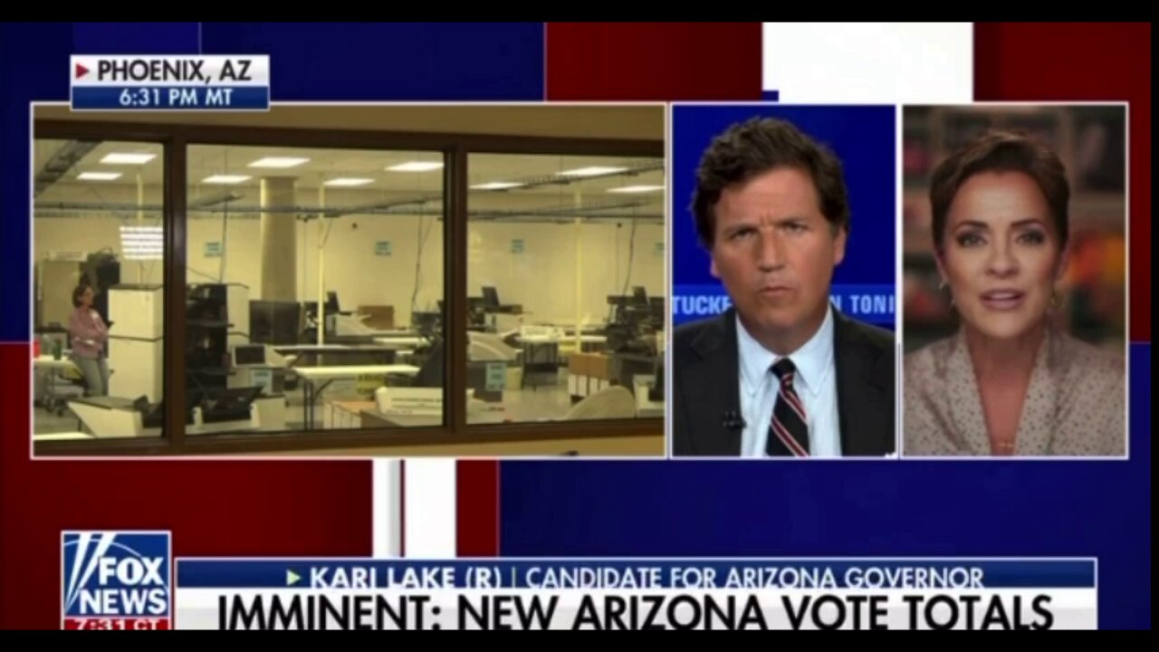 Kari Lake Goes on with Tucker Carlson and Brings INCREDIBLE NEWS!