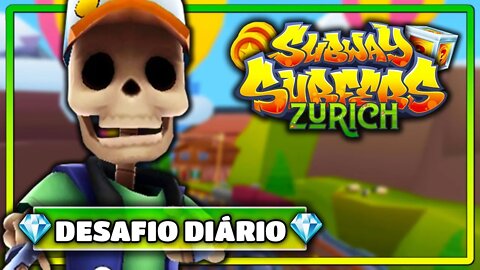 Subway Surfers Zurich 2020 | Desafio Diário com o Manny