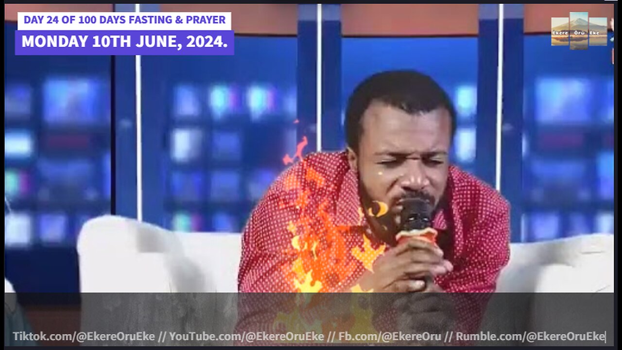 DAY 24 IN 100 DAYS FASTING & PRAYER // THE LORD SHALL DESTROY DEVOURERS IN YOUR LIFE 10TH JUNE, 2024