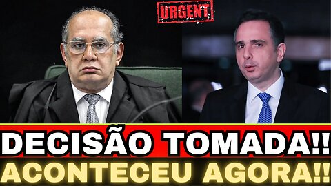 GILMAR MENDES SE REVOLTA APÓS DECISÃO!! ESCÂNDALO NO SENADO!!