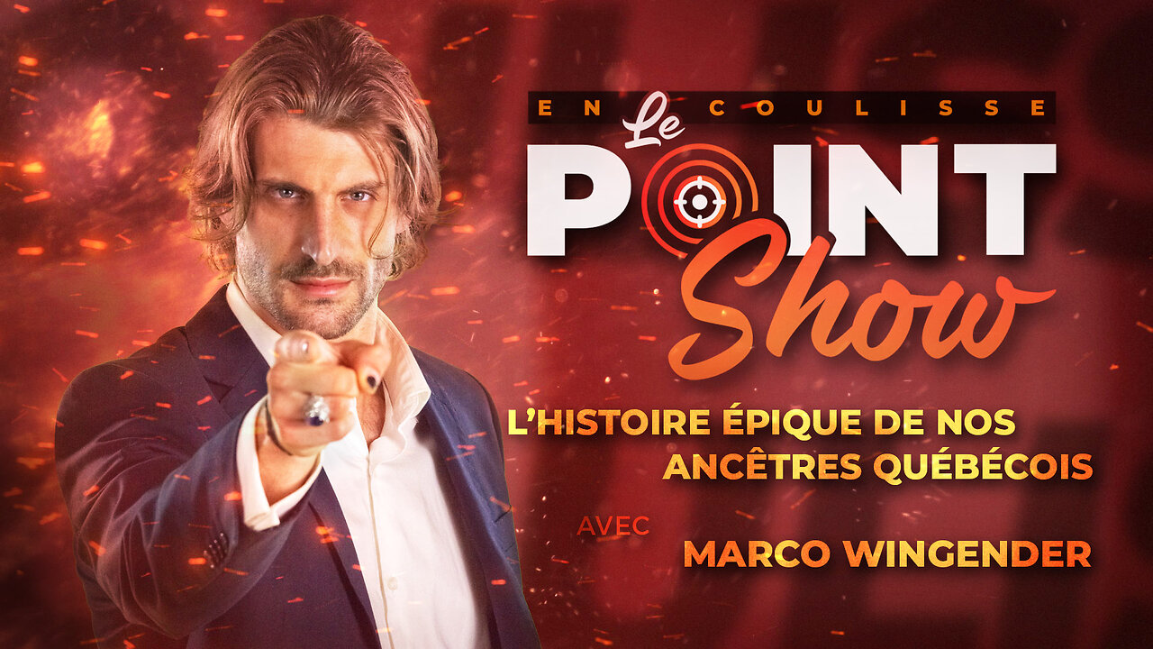 L'histoire épique de nos ancêtres québécois avec Marco Wingender | Le Point Show En Coulisse