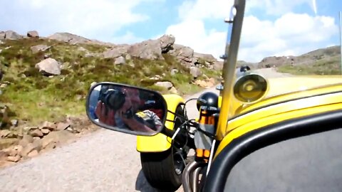 APPLECROSS PASS IN A BIKE POWERED MK SUPER SEVEN REPLICA