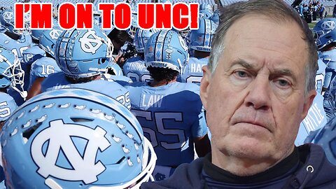 Bill Belichick STUNS the football world and becomes the head coach at UNC!