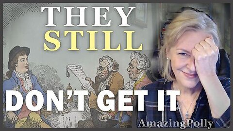 THEY STILL DON'T GET IT - THERE IS AN AGENDA