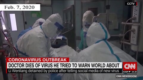 Feb 7, 2020 "WUHAN CORONAVIRUS KILLS DOCTOR WHO WARNED OF OUTBREAK"