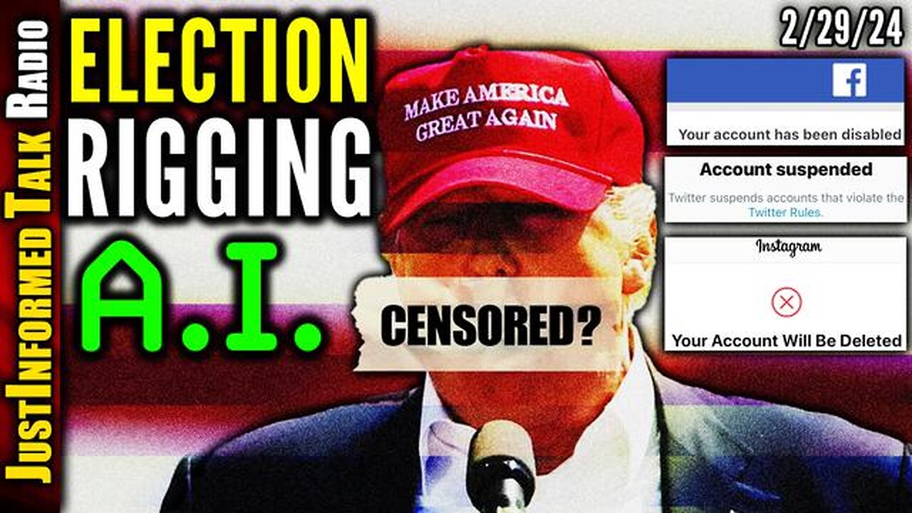 ARE ARTIFICIAL INTELLIGENCE WEAPONS OF MASS DESTRUCTION BEING USED AGAINST TRUMP IN 2024 ELECTION?