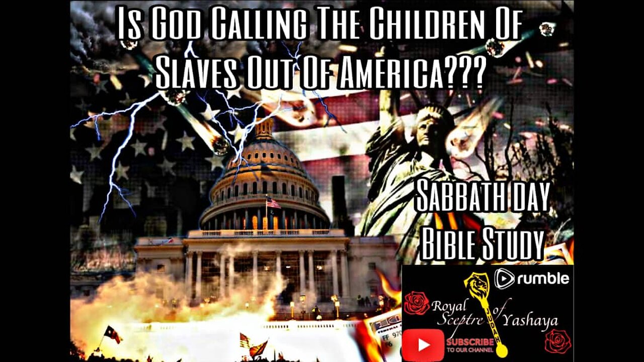 Is God Calling The Children Of Slaves Out Of America???