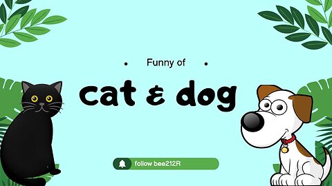 Funny dog & cat make you laugh !!!