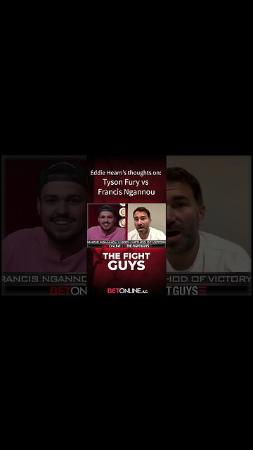 Eddie Hearn on Fury-Ngannou "Don't expect to see anything too competitive" #boxing #furyngannou