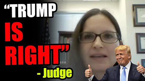 JUDGE SIDES WITH TRUMP AGAINST JACK SMITH ON JAN 6 CASE!!!