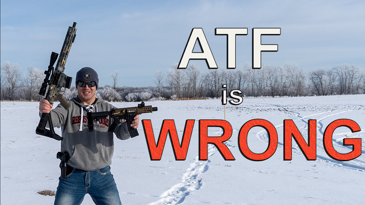 AR Pistol Braces and Why the ATF is Wrong