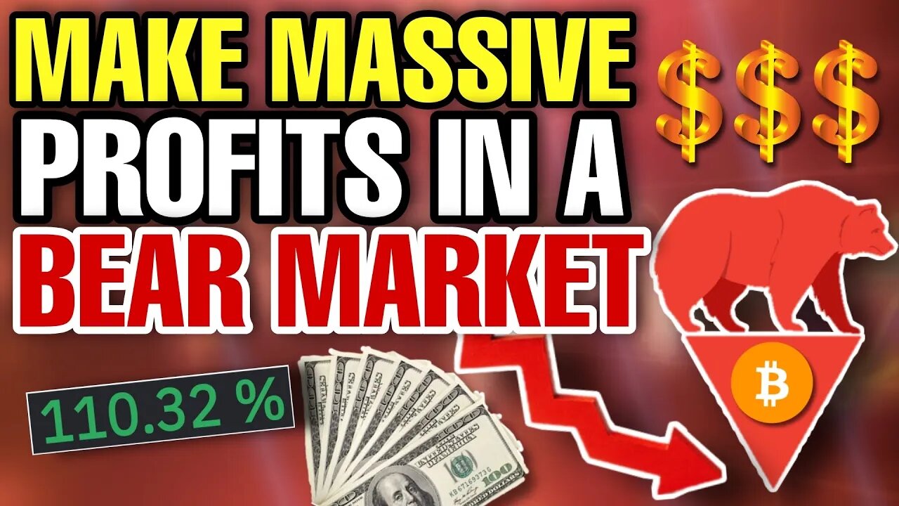 🔥HOW TO MAKE MONEY IN A BEAR MARKET🔥 | 3 IMPORTANT STEPS